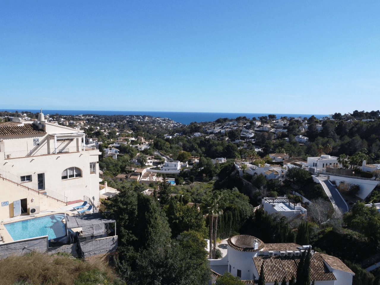 Villa de luxe à Benissa avec vue panoramique sur la mer