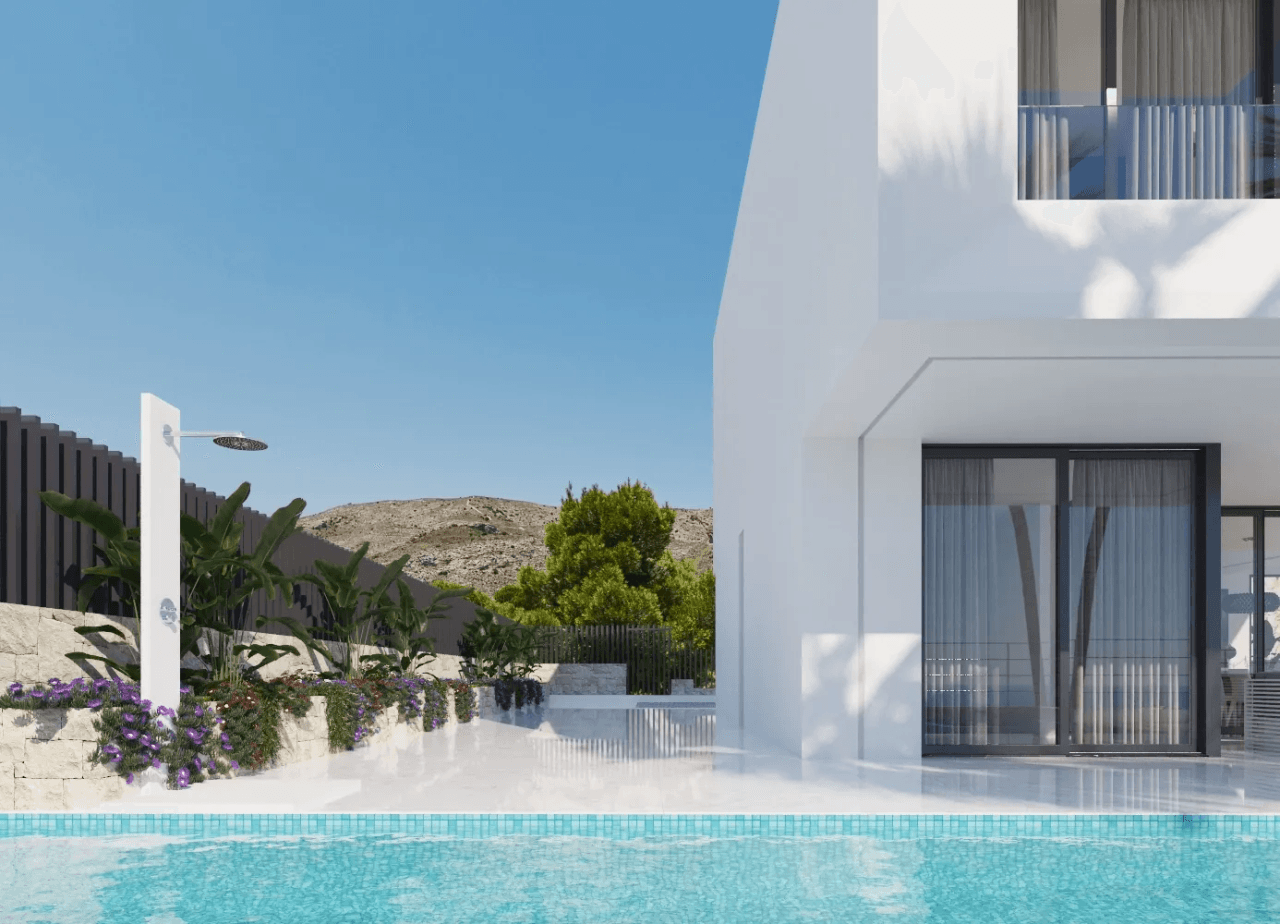 Superbe villa de luxe vue mer à vendre à Finestrat