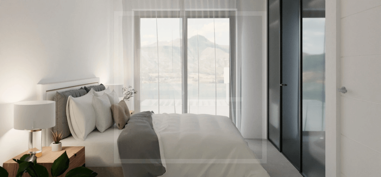 Villas neuves individuelles de 3 chambres, 3 salles de bains à Finestrat