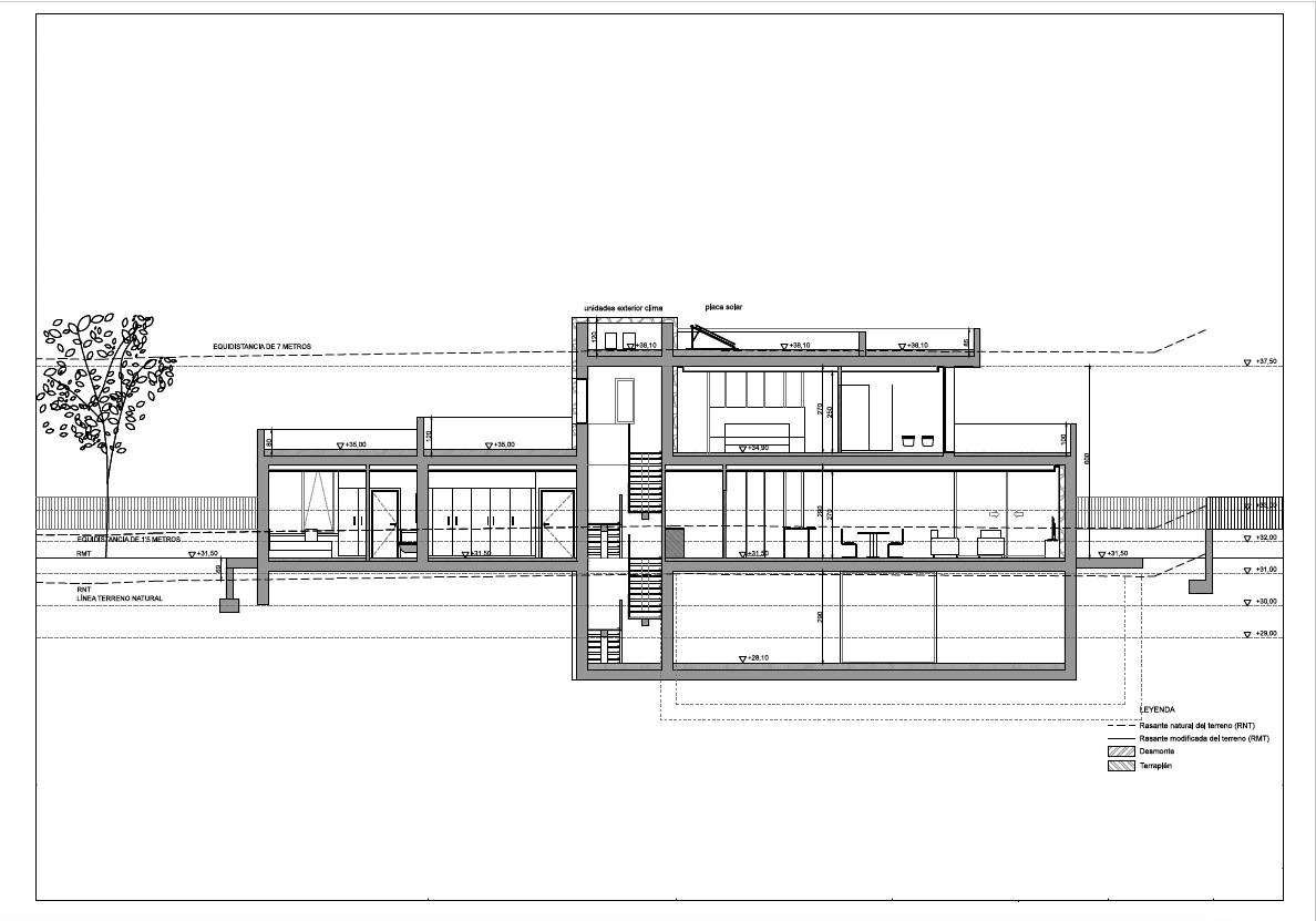 Projet de villa contemporaine à vendre à Moraira