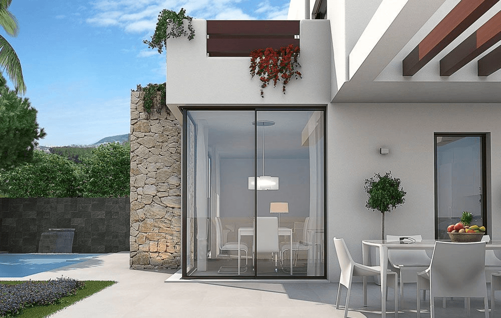Villas de luxe de 2 - 3 chambres et piscine privée à seulement 500 m de la plage
