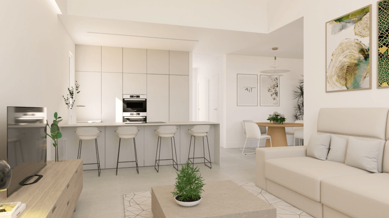 En construction : 22 villas modernes près du golf à Finestrat