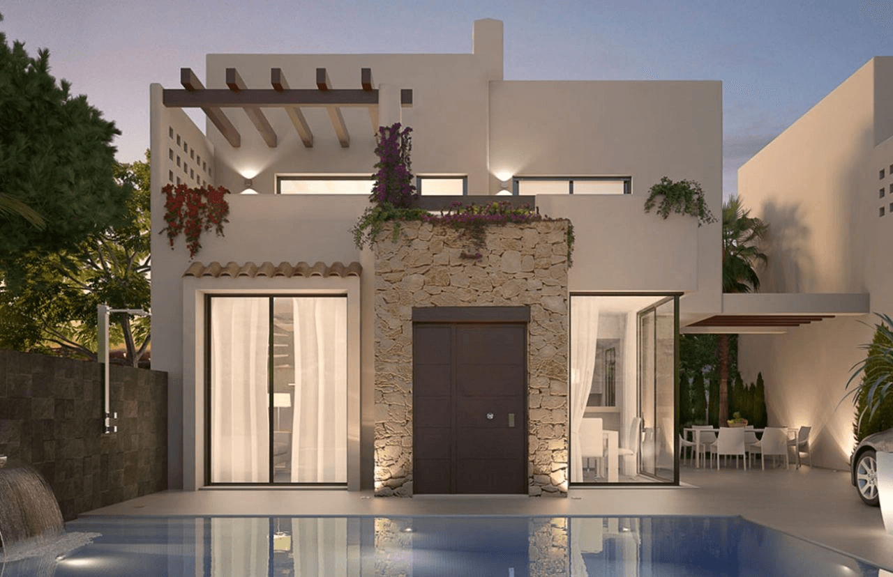 Villas de luxe de 2 - 3 chambres et piscine privée à seulement 500 m de la plage