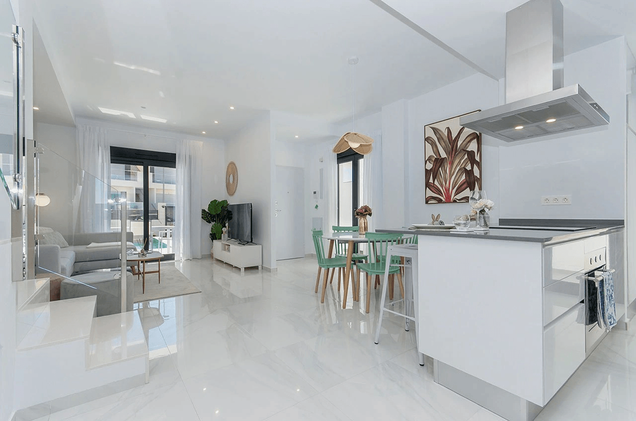 Villas avec 3 chambres, 3 salles de bains et piscine privée dans un complexe de golf