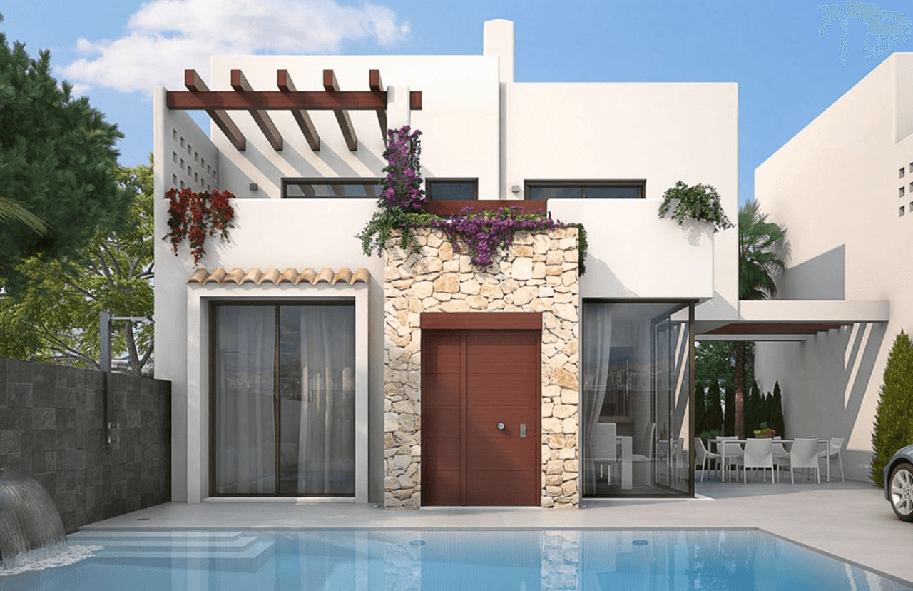 Villas de luxe de 2 - 3 chambres et piscine privée à seulement 500 m de la plage