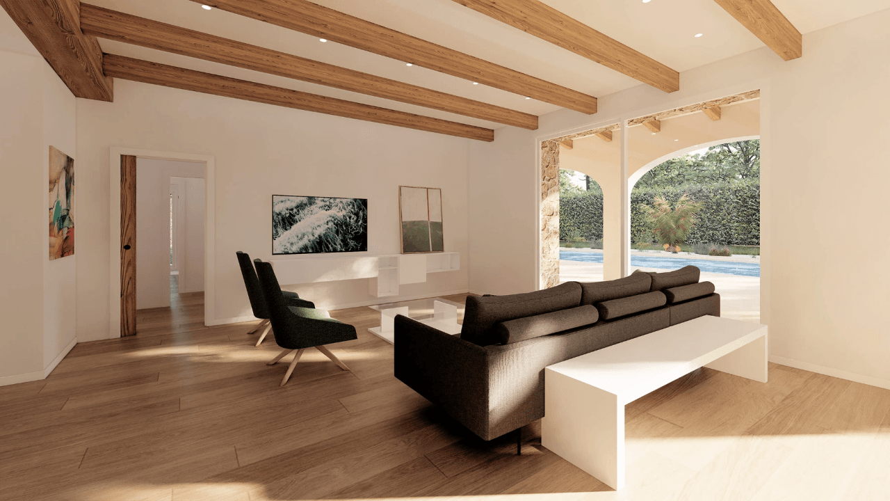 Projet de finca de luxe à vendre à Benissa