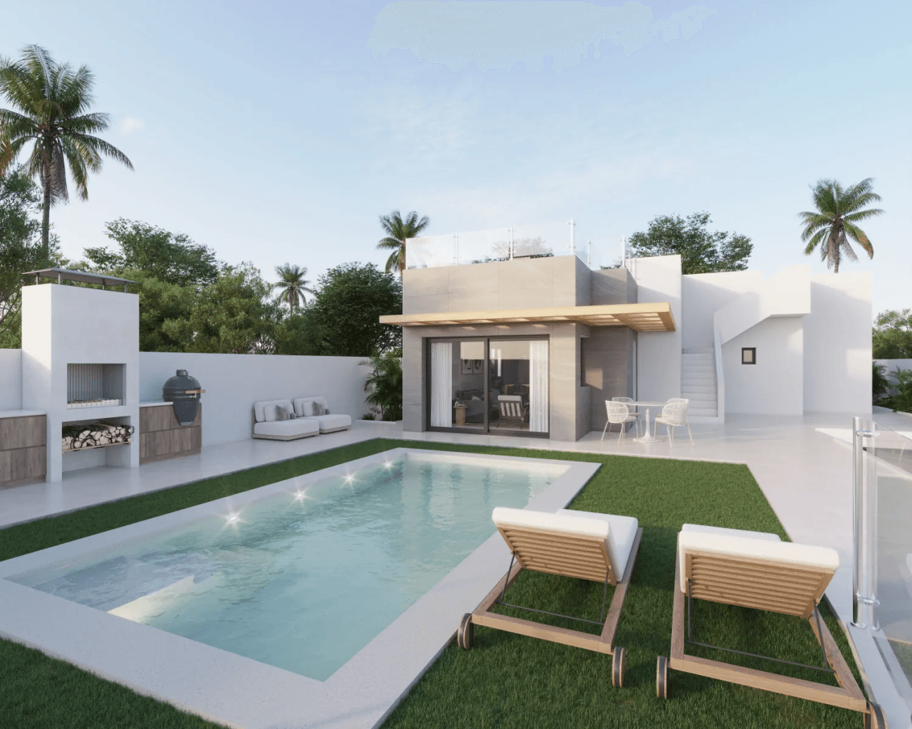 Superbe villa neuve avec piscine à Polop