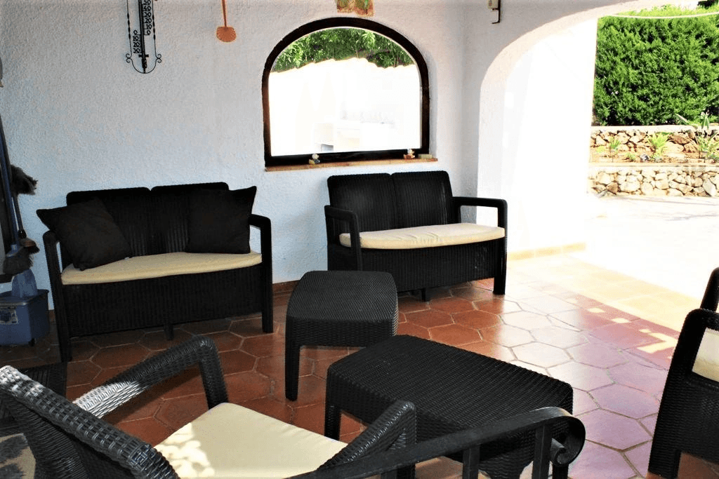Vues incroyables depuis la villa "Casa Del Relojero" à Monte Pego.