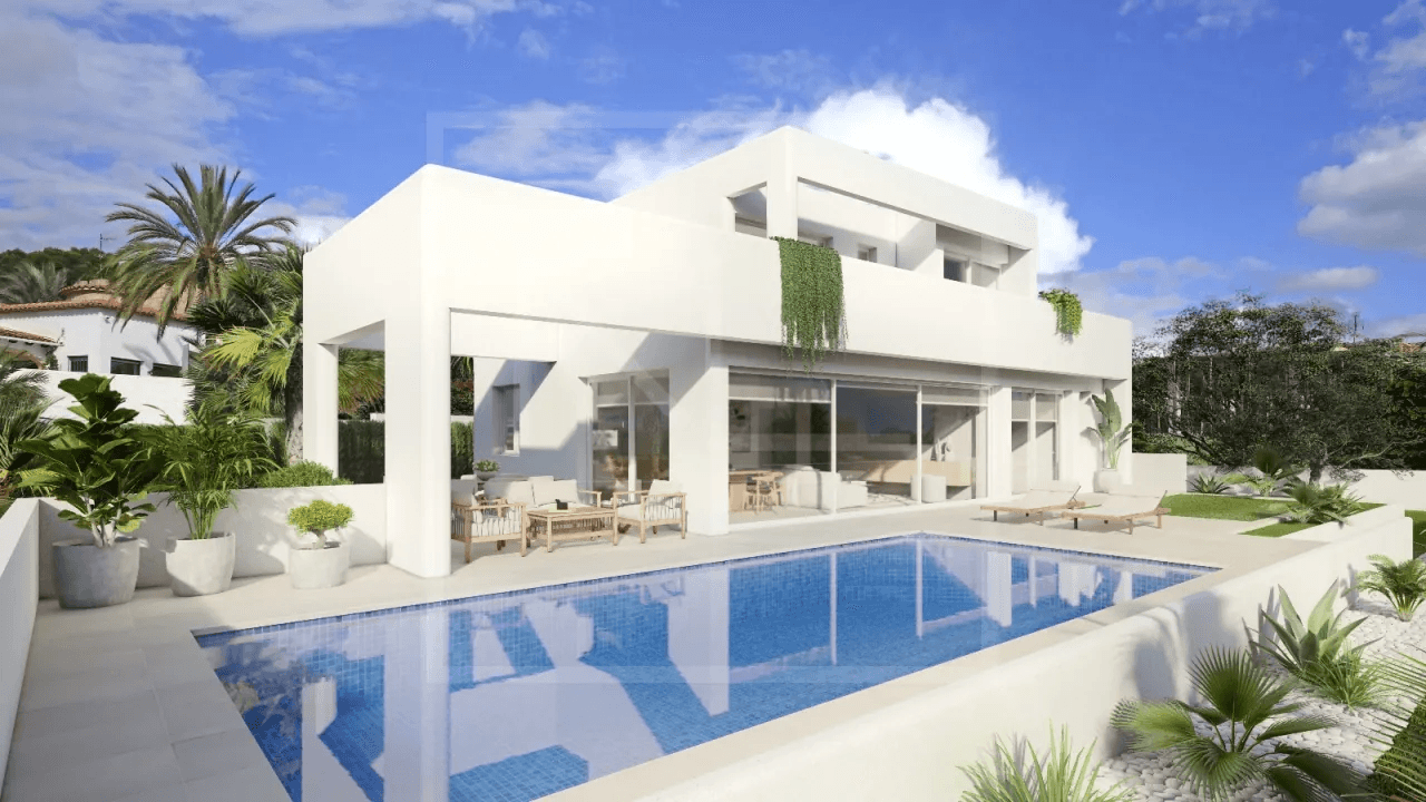 3 chambres 3 salles de bains Villa individuelle à vendre à Benisa Costa