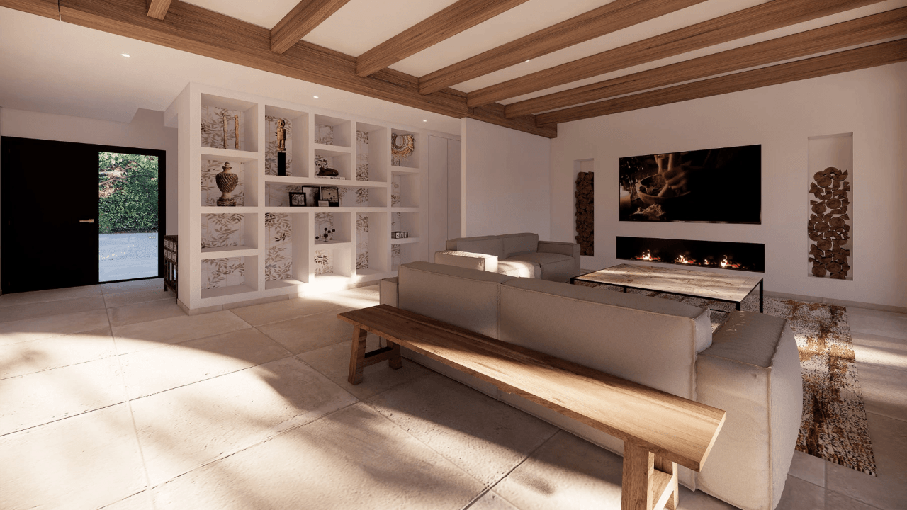 Projet de finca de luxe à vendre à Benissa