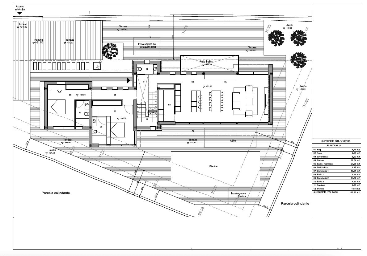 Projet de villa contemporaine à vendre à Moraira