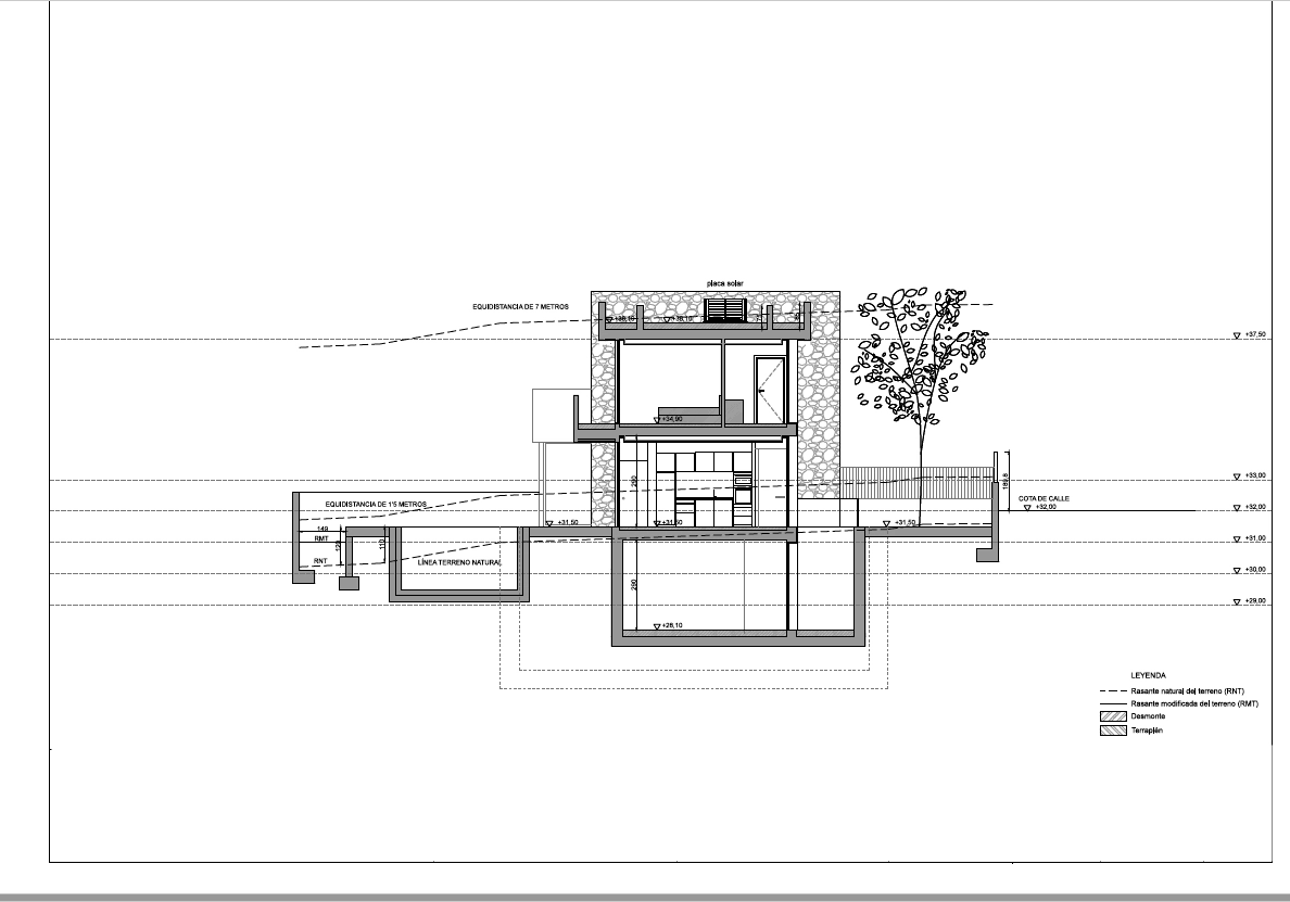 Projet de villa contemporaine à vendre à Moraira