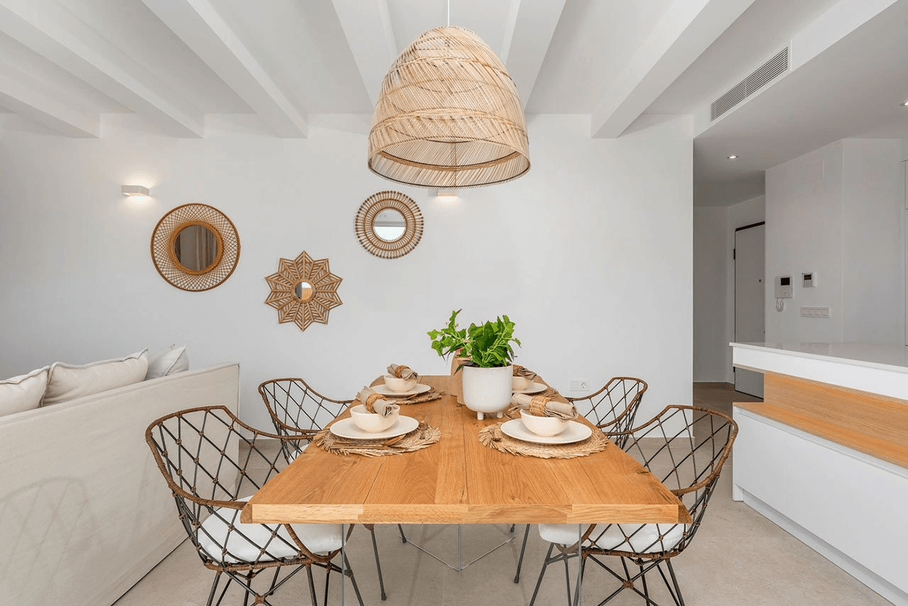 Villas de una sola planta con 3 dormitorios, 2 baños, preinstalación aire acondicionado y piscina privada en el campo La Serena Golf
