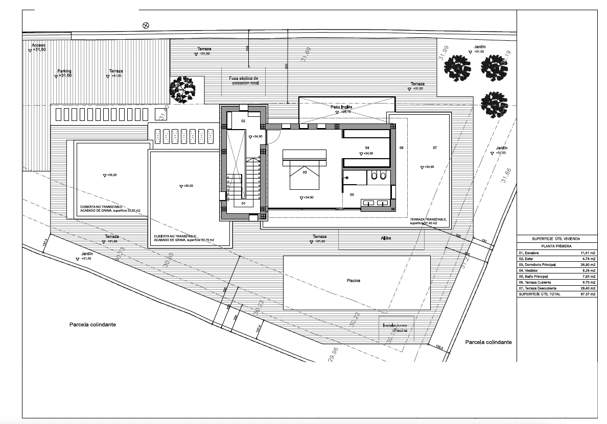 Projet de villa contemporaine à vendre à Moraira