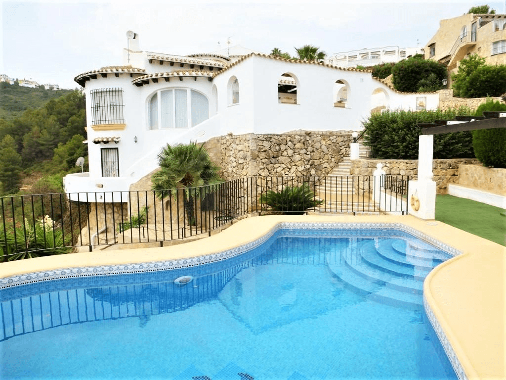 Impressionnantes vues depuis notre ''Villa Paraiso'' à Monte Pego