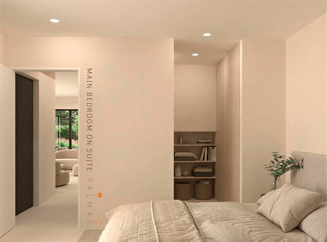 Villas jumelées avec 3 chambres, 2 salles de bains, WC invités, terrasse sur le toit, place de parking et piscine privée en option