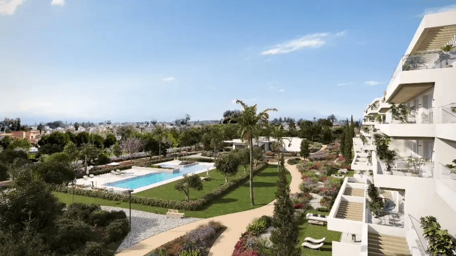 Appartement neuf avec 3 chambres à 200 m de la plage