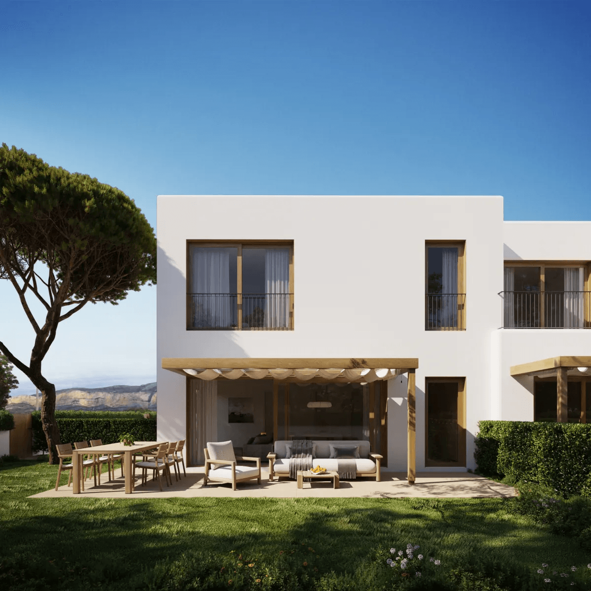 Maison mitoyenne neuve de haute qualité avec 3 chambres et 3 salles de bains à Gata de Gorgos