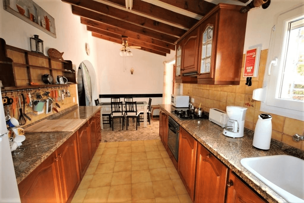 Vues incroyables depuis la villa "Casa Del Relojero" à Monte Pego.