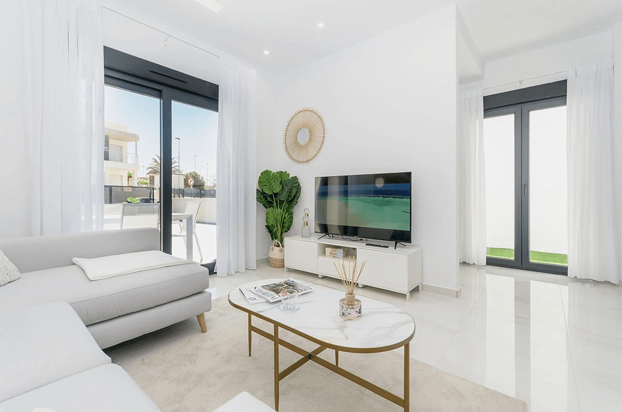Villas avec 3 chambres, 3 salles de bains et piscine privée dans un complexe de golf