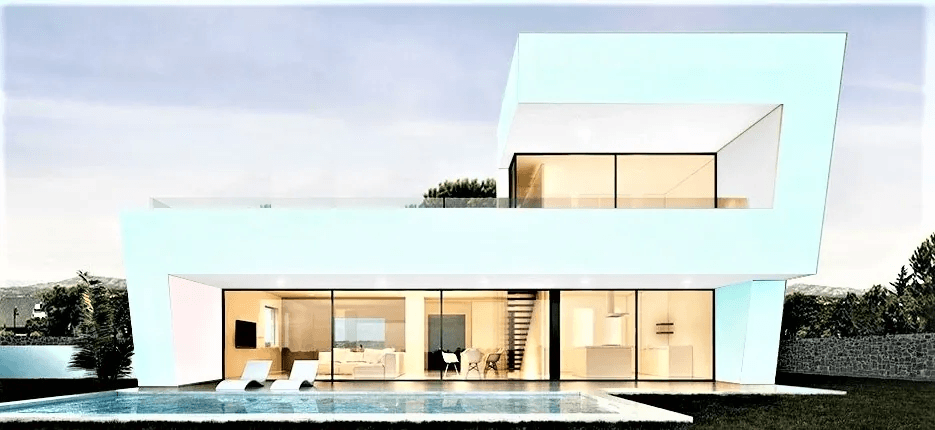 Projet de villa avec vue sur la mer à vendre à Moraira