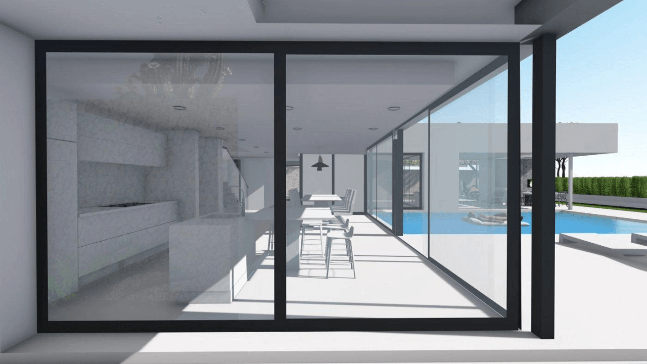 PROJET VILLA AVEC PISCINE À CALPE À VENDRE