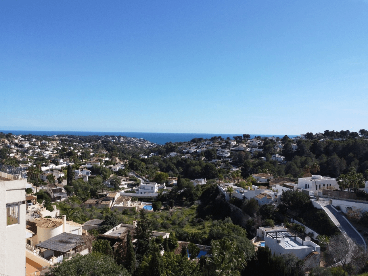Villa de luxe à Benissa avec vue panoramique sur la mer