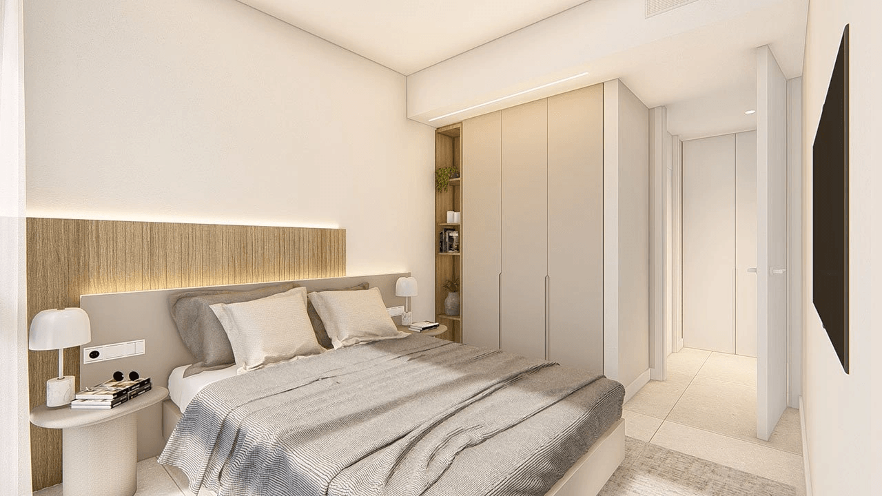 Appartements de 3 chambres y 2 salles de bain dans un complexe privé avec piscine communautaires