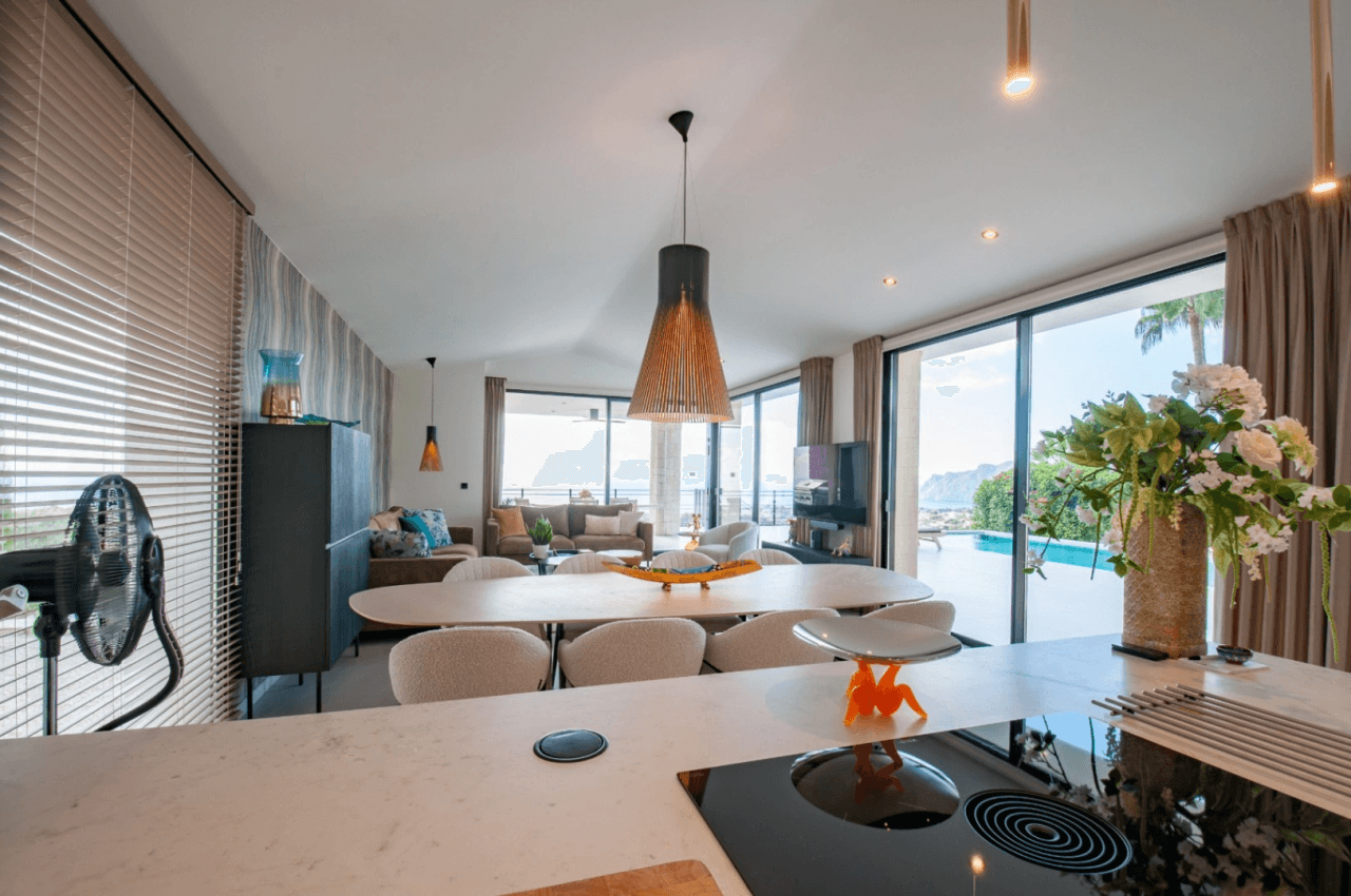 Luxe, Villa, Confort et Vues Spectaculaires à Benissa.