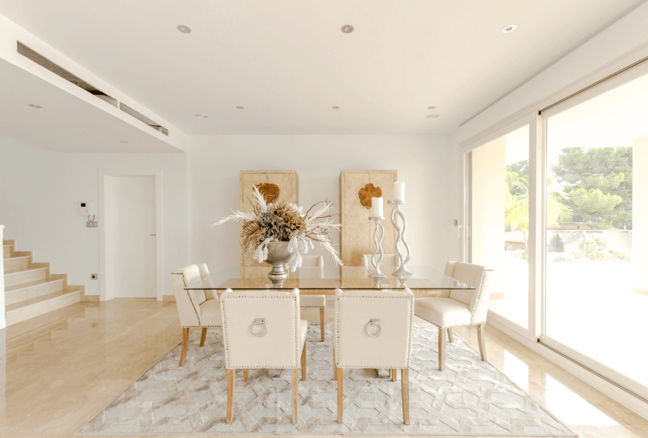 Luxueuse villa moderne avec vue sur la mer à vendre à Moraira