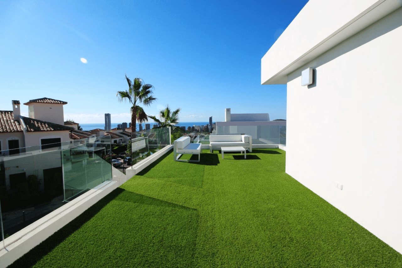 3 chambre 3 salle de bains Villa avec vue sur la mer à Finestrat