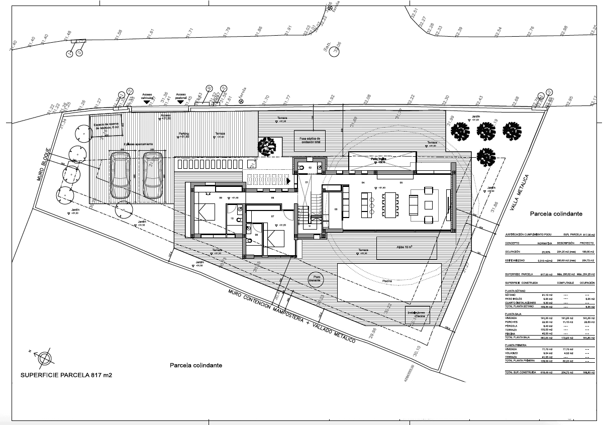 Projet de villa contemporaine à vendre à Moraira