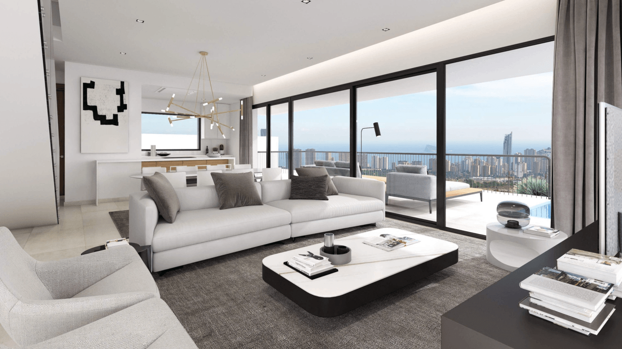 Villa de 3 chambres et 3 salles de bains à Finestrat, Benidorm