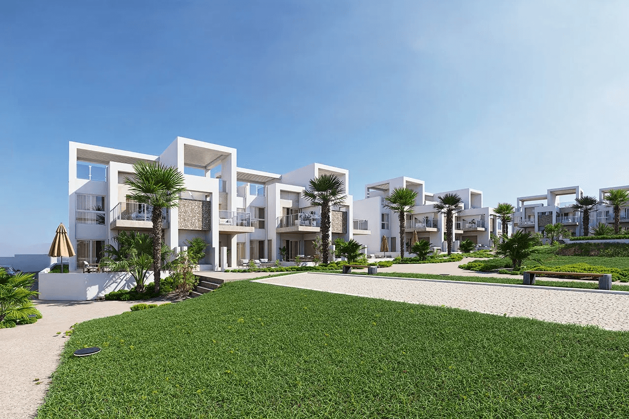 Penthouses de 2 chambres y 2 salles de bain dans un complexe privé avec piscine communautaires