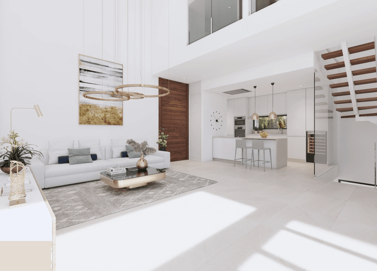 Nouvelles villas avec vue sur la mer à vendre à Finestrat