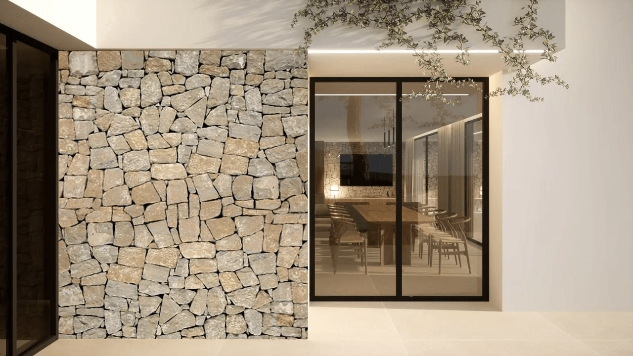 Projet de superbe villa moderne à vendre à Moraira