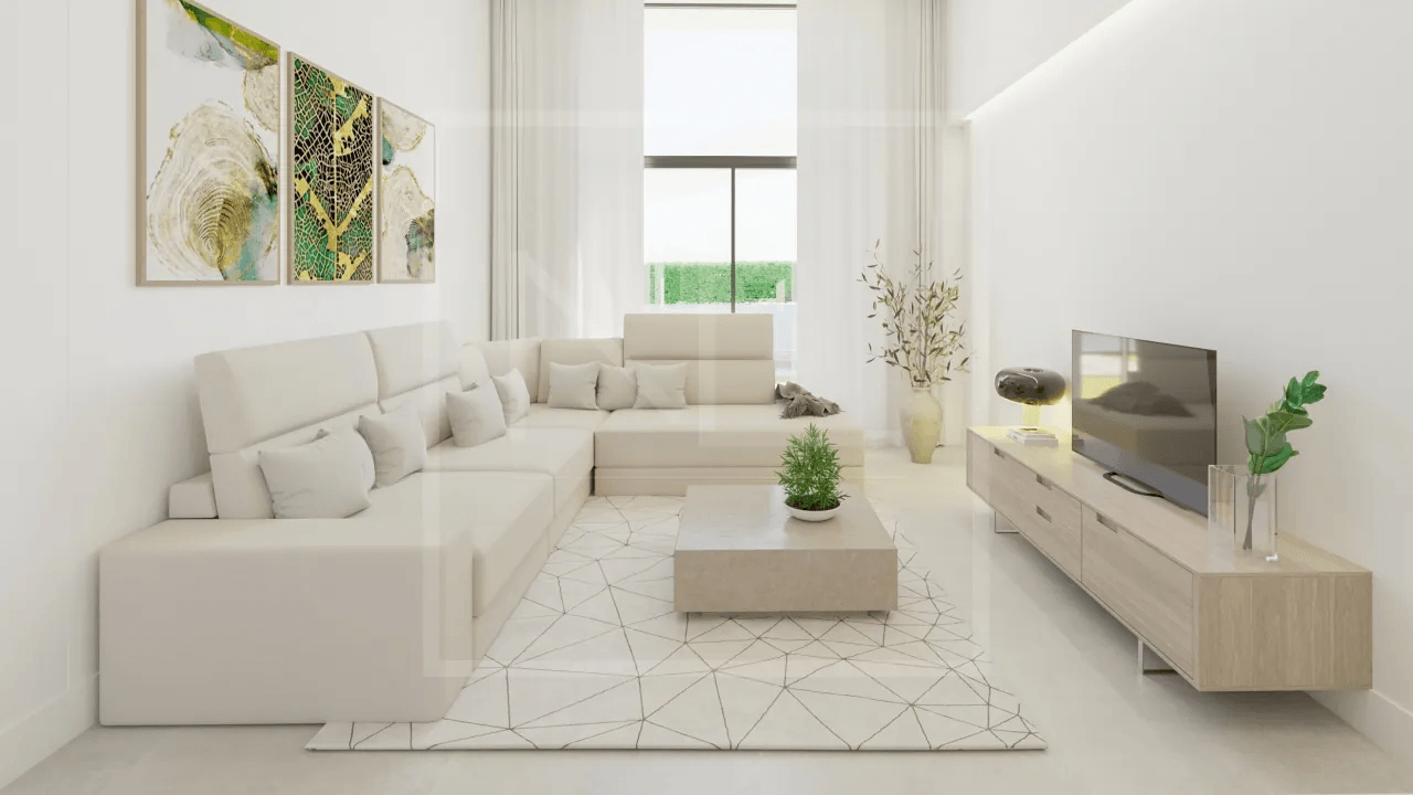 Villas neuves individuelles de 3 chambres, 3 salles de bains à Finestrat