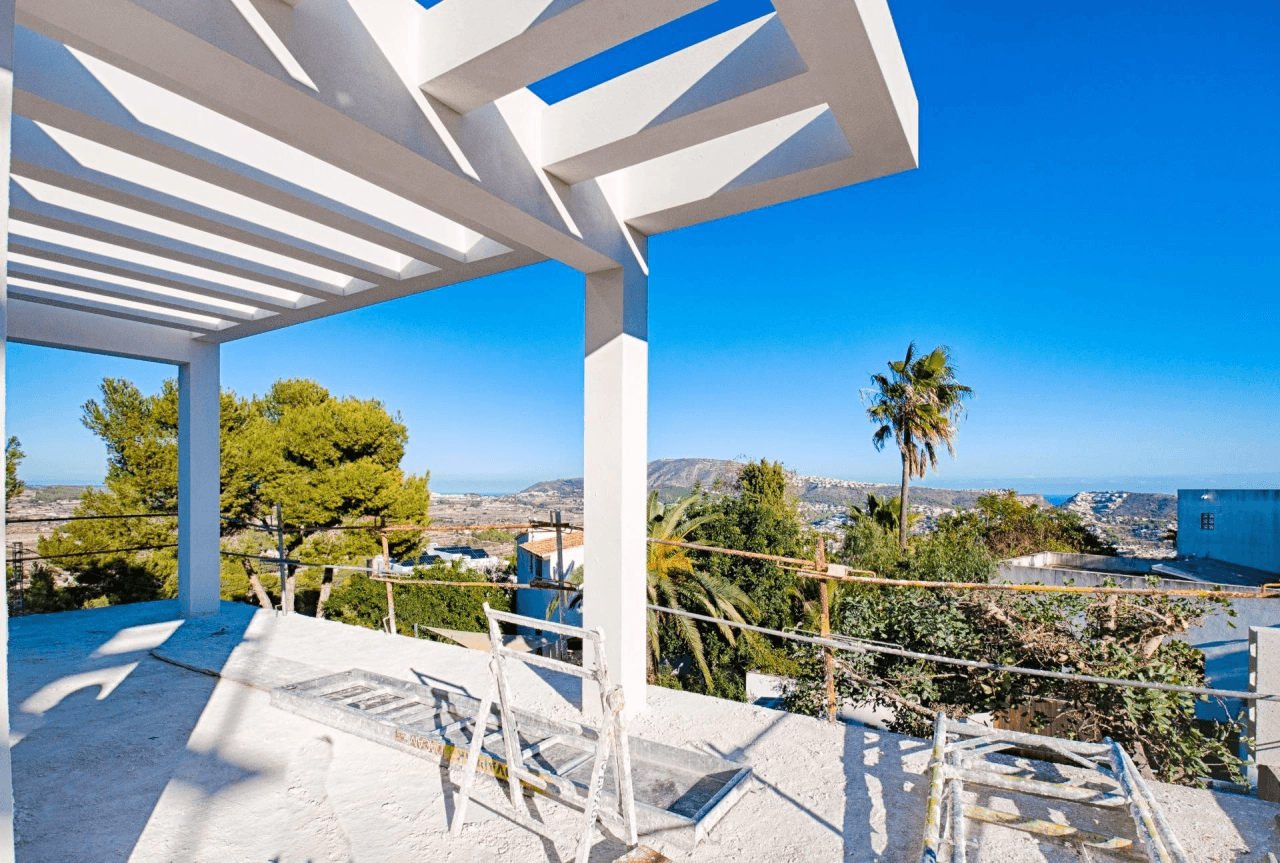 VILLA MIT MEERBLICK IN BENIMEIT, MORAIRA