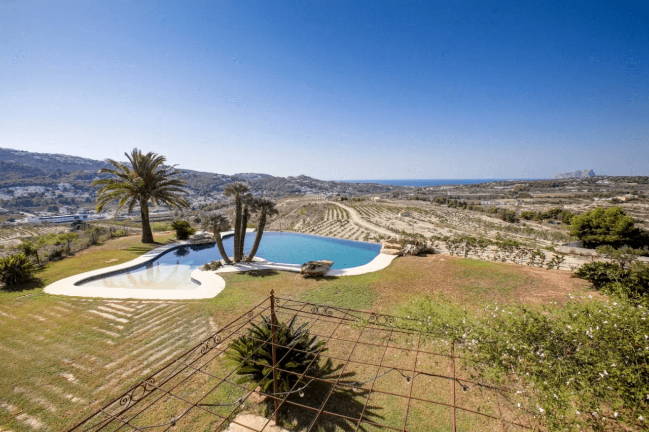 Finca unique à l‘emplacement idéal de Moraira.
