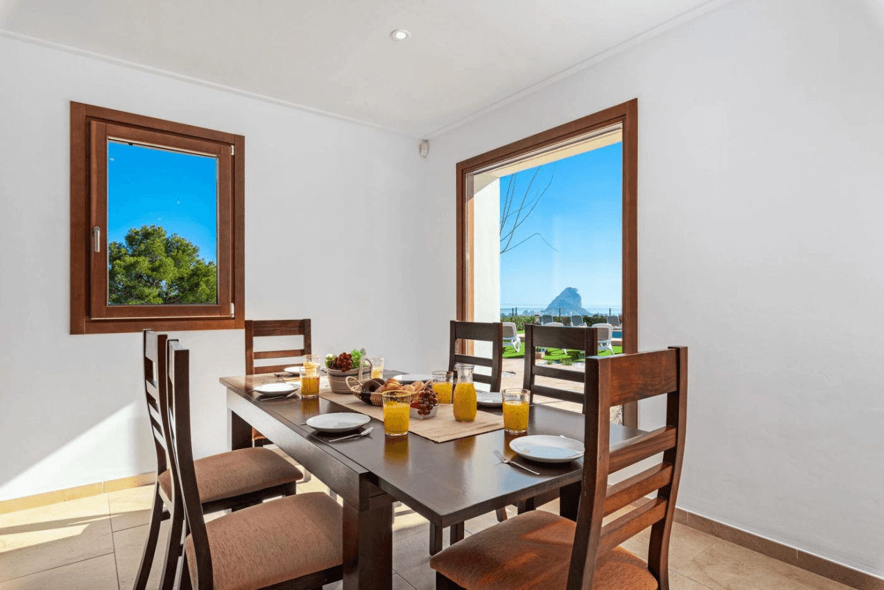 Belle finca avec vue sur la mer à vendre à Calpe