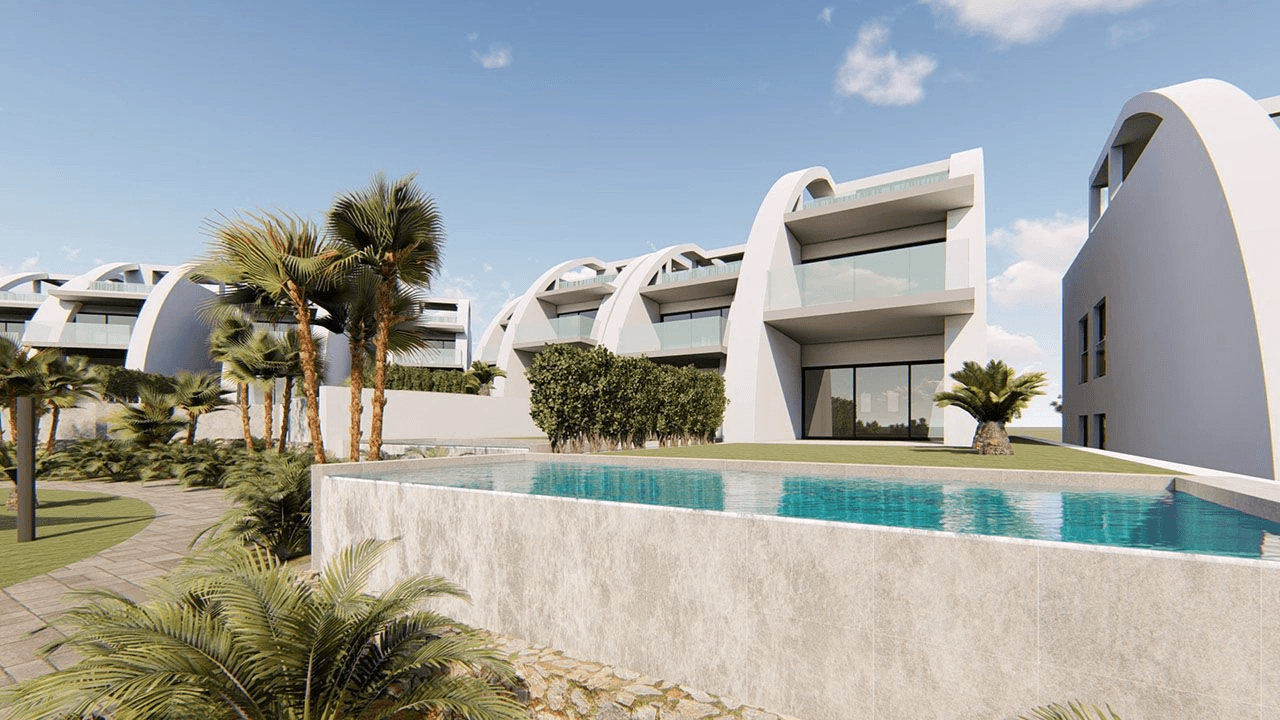 Appartements fantastiques au rez-de-chaussée avec vue sur la mer et piscine privée dans un merveilleux complexe avec piscine intérieure chauffée