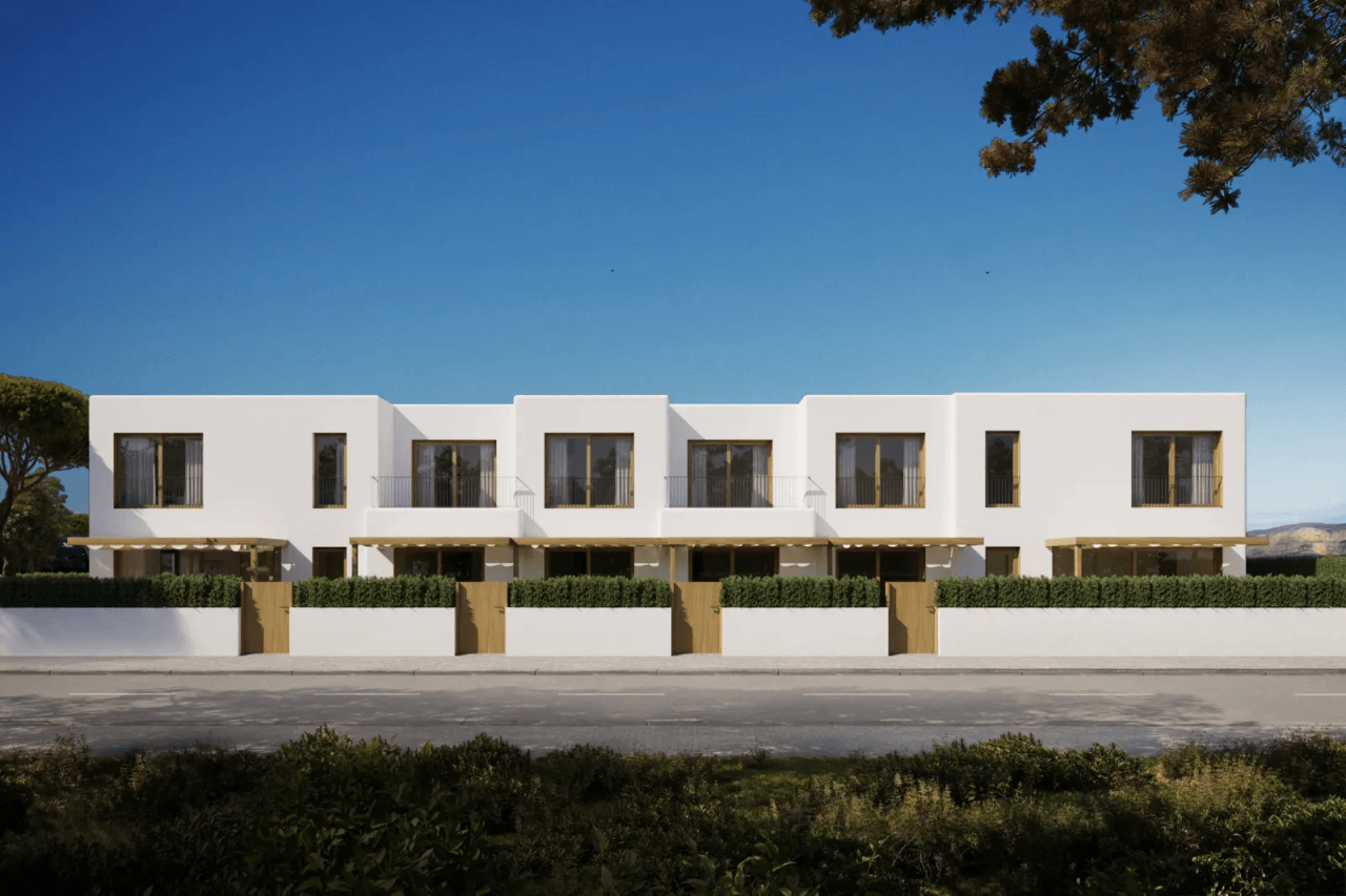 Maison mitoyenne neuve de haute qualité avec 3 chambres et 3 salles de bains à Gata de Gorgos
