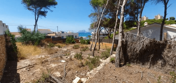 Parcela en Moraira