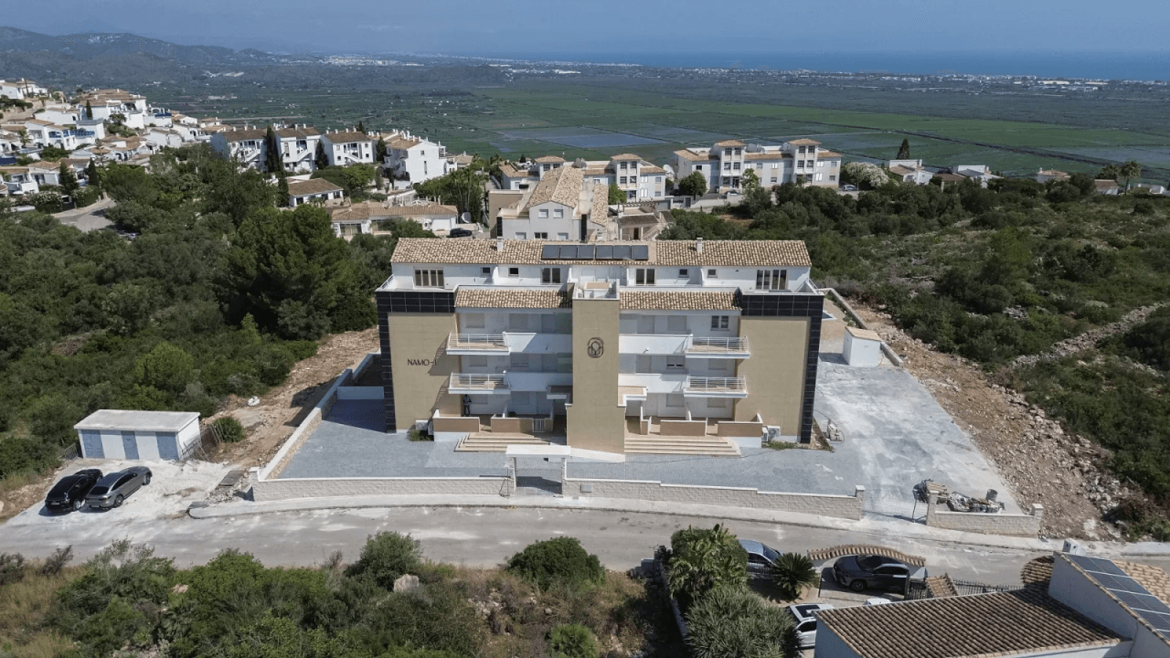 Superbe appartement de 3 chambres dans un endroit calme avec vue imprenable sur le Monte Pego