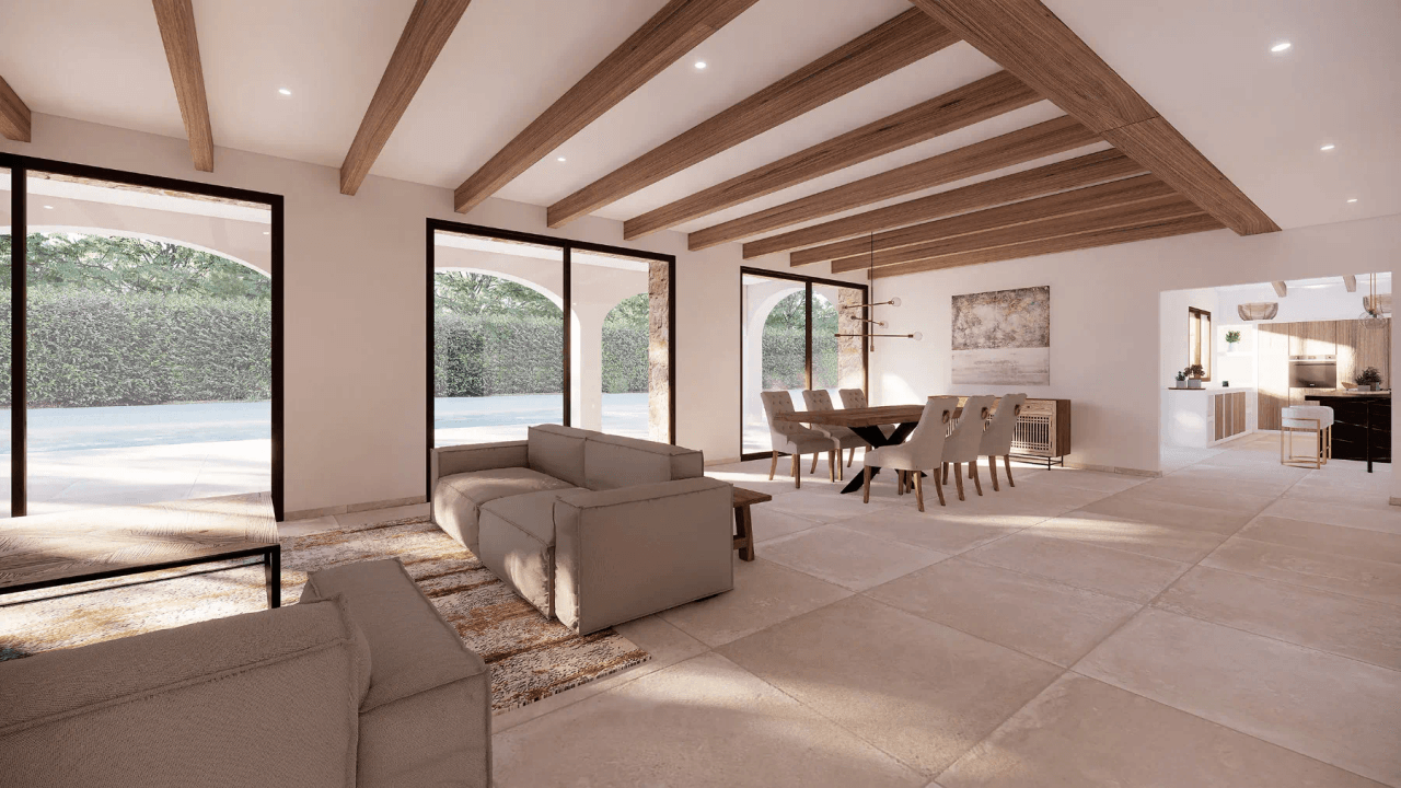 Projet de finca de luxe à vendre à Benissa