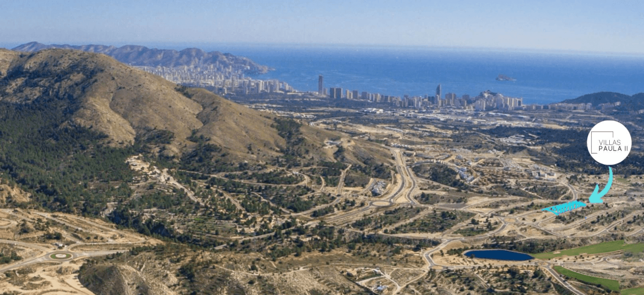 En construction : 22 villas modernes près du golf à Finestrat