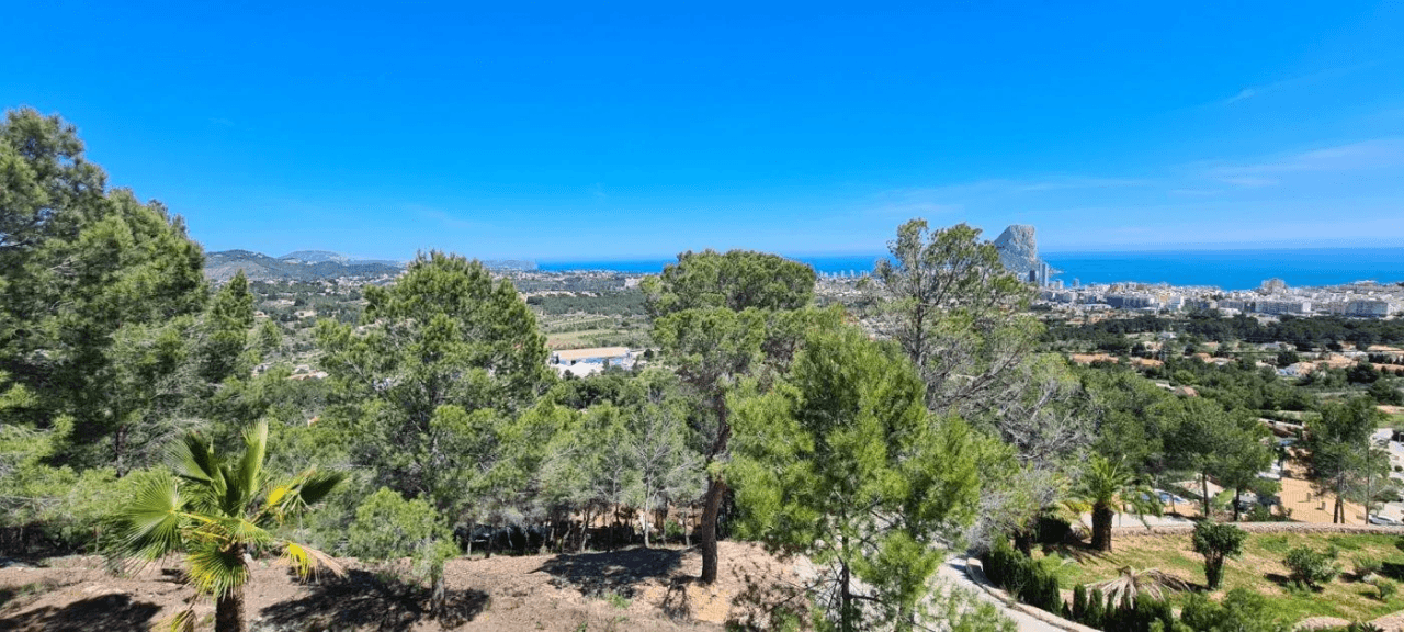 GRAND TERRAIN AVEC VUE PANORAMIQUE À CALPE