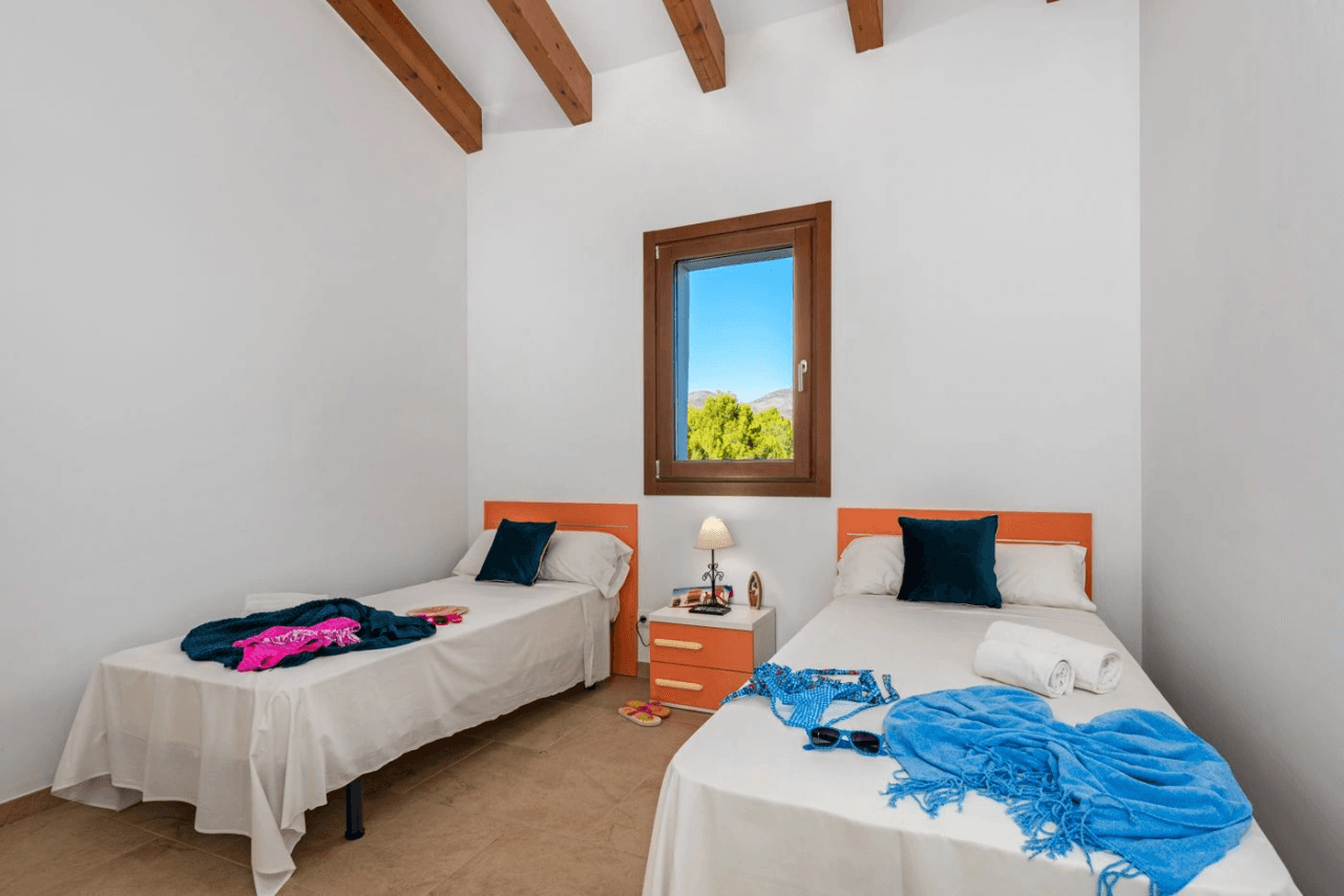 Belle finca avec vue sur la mer à vendre à Calpe