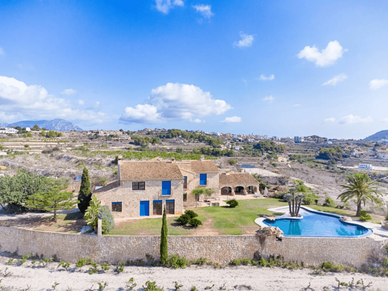 Finca unique à l‘emplacement idéal de Moraira.