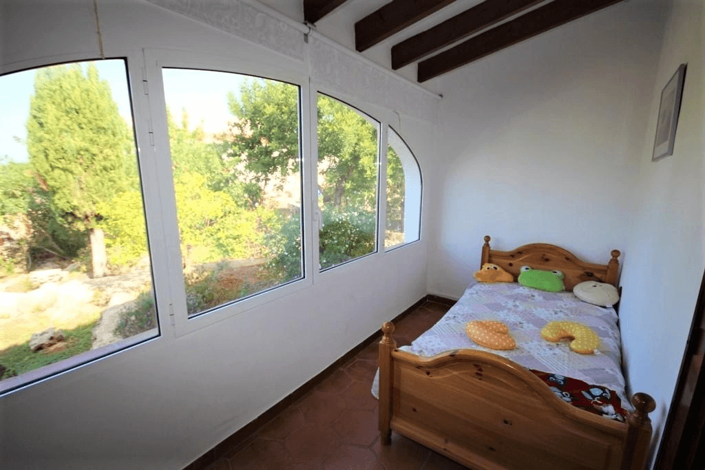 Vues incroyables depuis la villa "Casa Del Relojero" à Monte Pego.